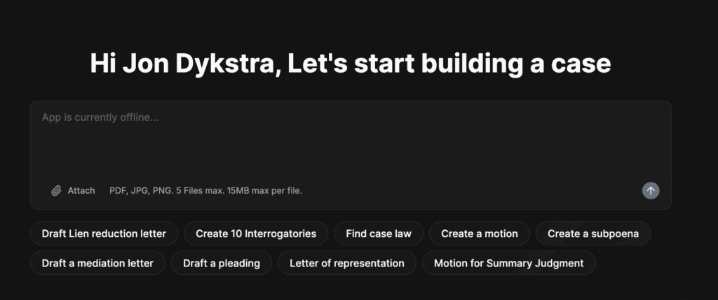 ProPlaintiff drafting area