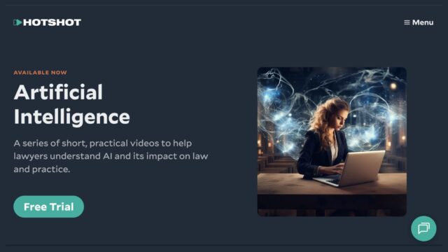Hotshot legal AI training