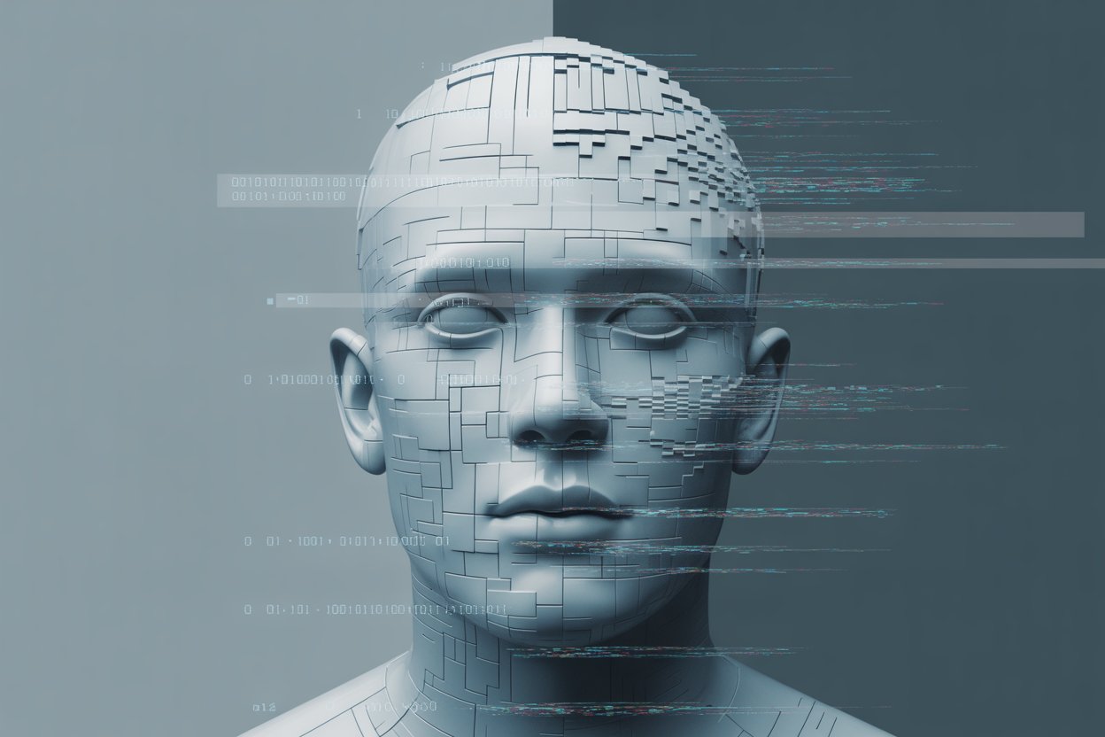 AI deepfake metaphor image