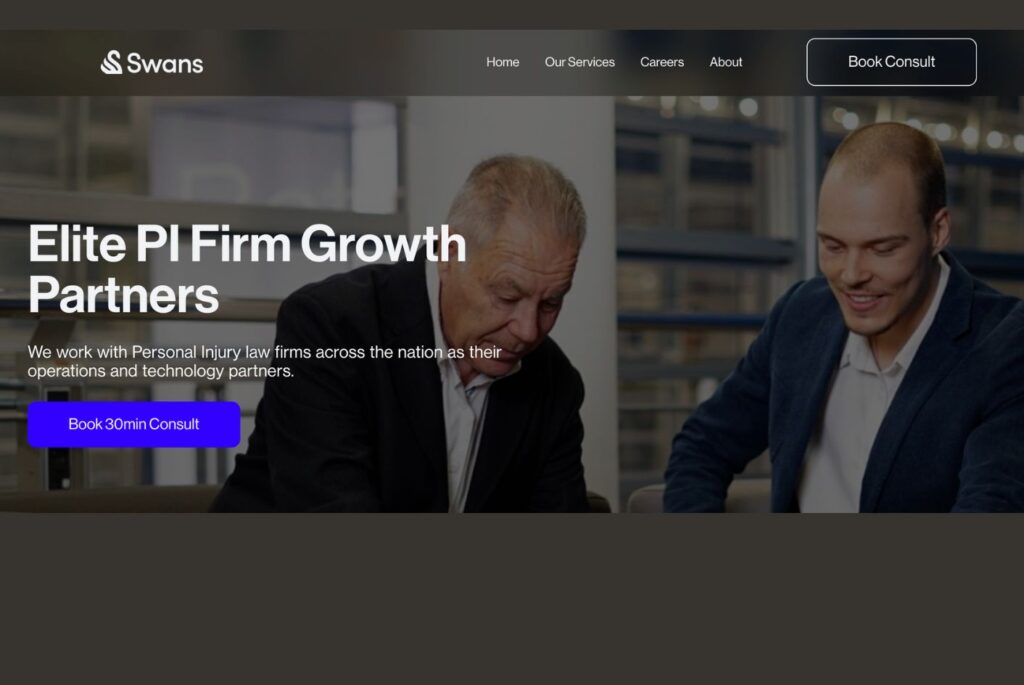 Swans AI Legal Consultants for Personal Injury Firms